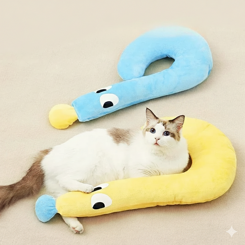 Almohada de peluche suave para perros y gatos – Cama cómoda para dormir