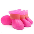 Botas de goma impermeables para perros – Protectores de patas antideslizantes