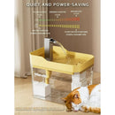 Fuente de agua automática para gatos – Bomba silenciosa y tazón con filtro
