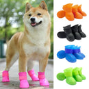 Botas de goma impermeables para perros – Protectores de patas antideslizantes