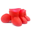 Botas de goma impermeables para perros – Protectores de patas antideslizantes