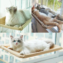 Hamaca de Ventana para Gatos – Cama Soleada que Ahorra Espacio con Ventosas