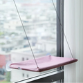 Hamaca de Ventana para Gatos – Cama Soleada que Ahorra Espacio con Ventosas