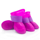 Botas de goma impermeables para perros – Protectores de patas antideslizantes