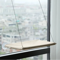 Hamaca de Ventana para Gatos – Cama Soleada que Ahorra Espacio con Ventosas