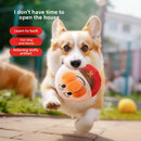 Pelota de peluche eléctrica saltarina para perros – Juguete recargable por USB